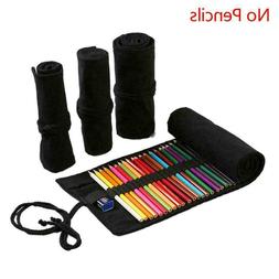 Case Canvas Wrap Pouch Pen-bag Storage-h B3i1