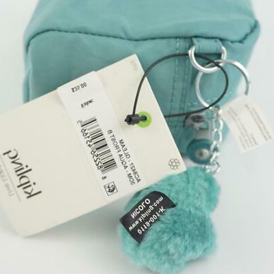 KIPLING GLEAM Pouch Cosmetic Pencil Case Frost Blue