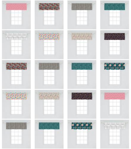 Ambesonne Valance Home Accent with Rod