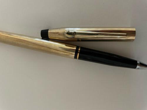 Vintage 10K Filled Rolling Pen and Set BENDIX