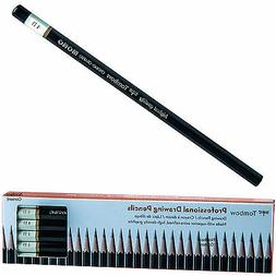 Tombow Mono 51505, 4B, Graphite Professional Drawing Pencils