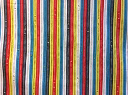 S Lines Retro Scribble Drawing Cotton Quilt Fabric
