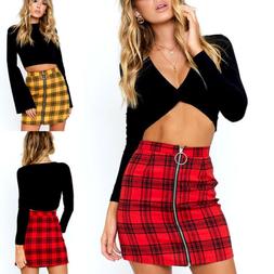 Plaid Skirt