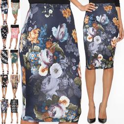 Midi Knee Skirt For Office Evening